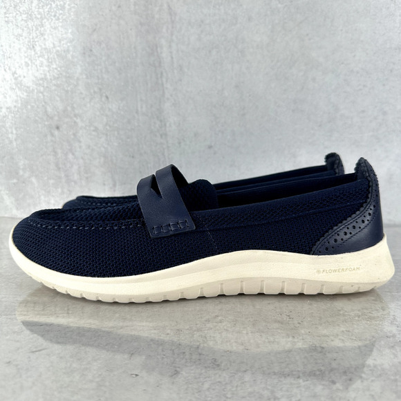 Cole Haan Zerogrand Meritt Stitchlite Women's 10 B Blue Slip On Loafers - Picture 1 of 10